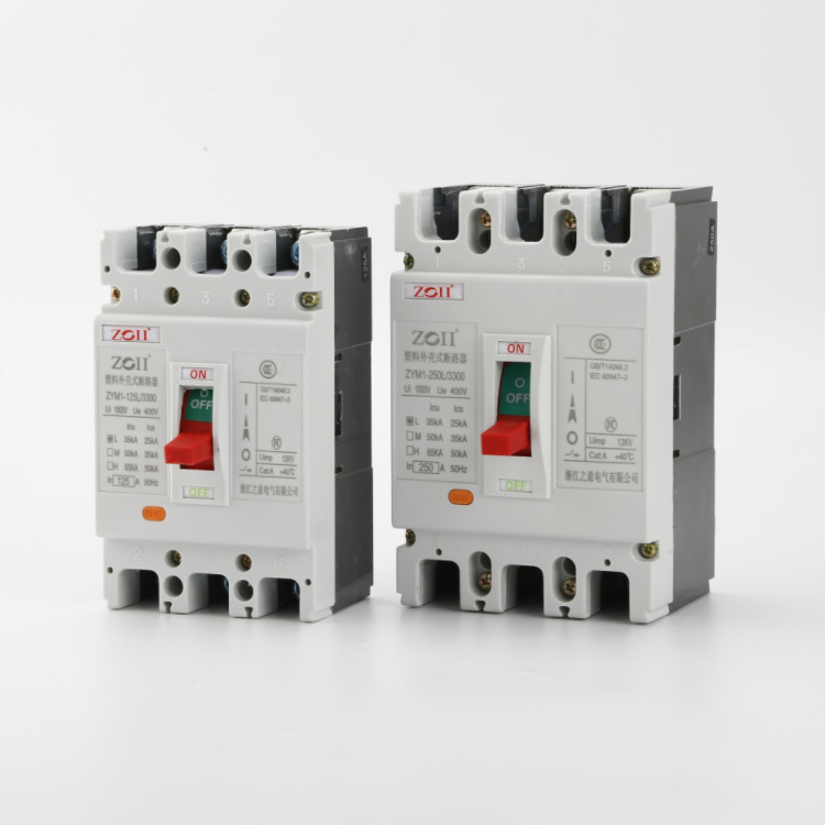 MCCB塑壳式断路器AC塑料外壳400A保护开关空开电器工业工业级优选