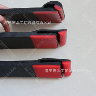 导料槽阻燃防溢裙板防尘耐磨电厂输送机防溢裙边配套夹持器角铝