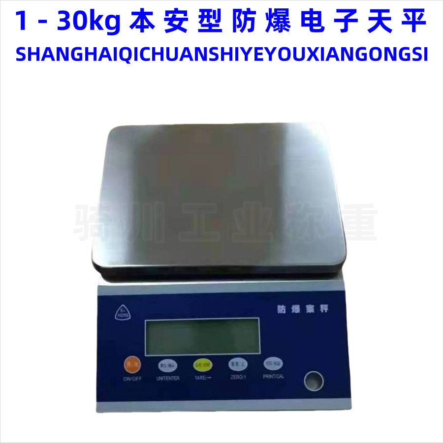 选配RS232通讯串口防爆电子天平1000g2000g3000g5000g隔爆天平