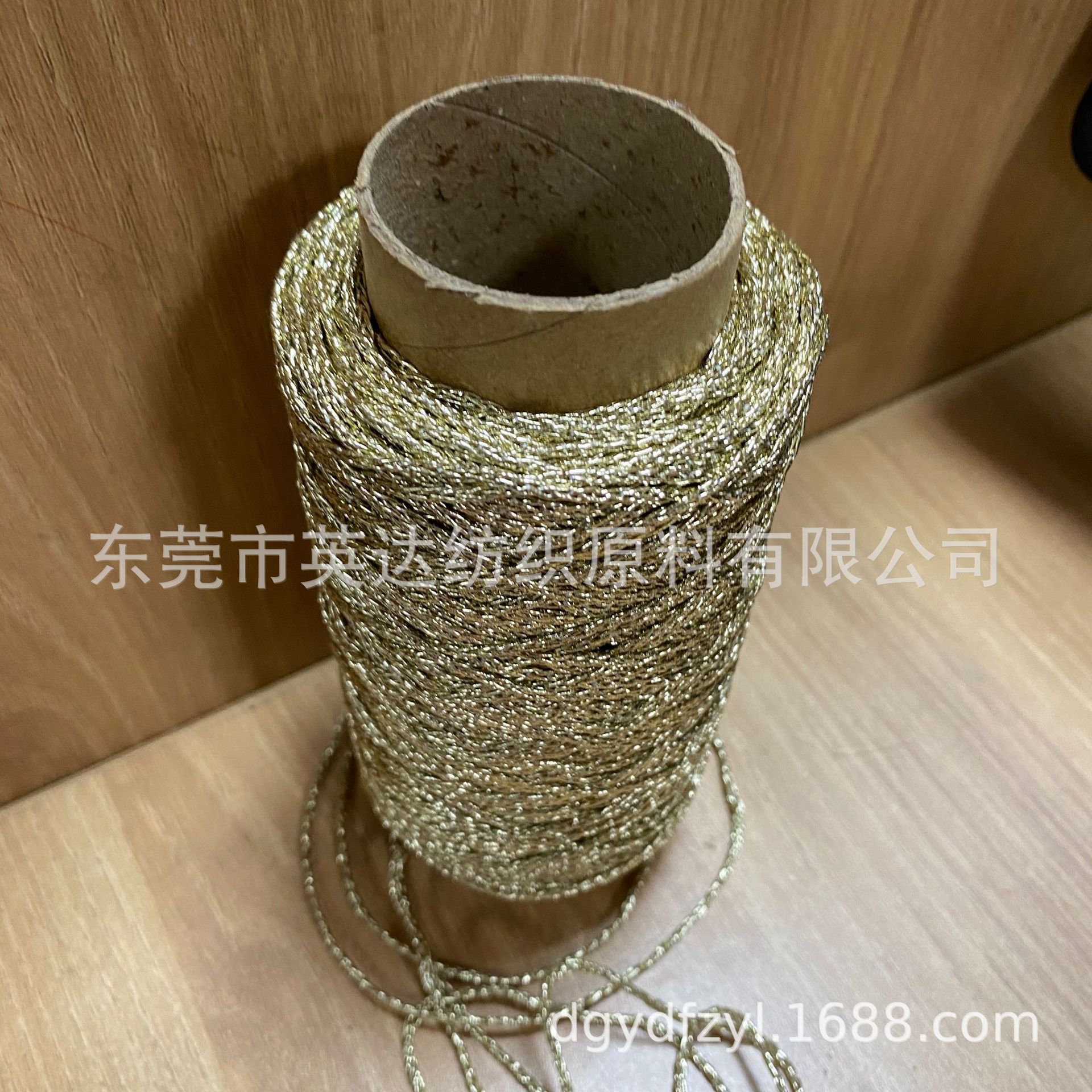 粗双包银空心带 空心带子纱 粗包金 各规格空心带 金银线 圆筒带