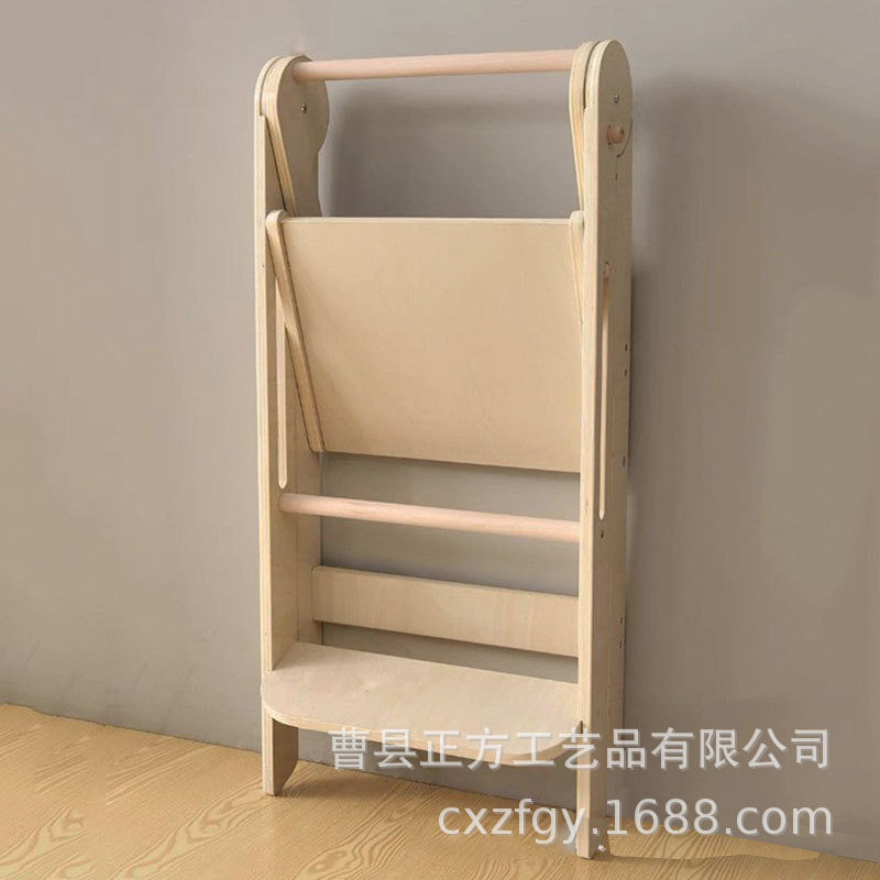 儿童实木可折叠防滑洗漱台阶垫脚