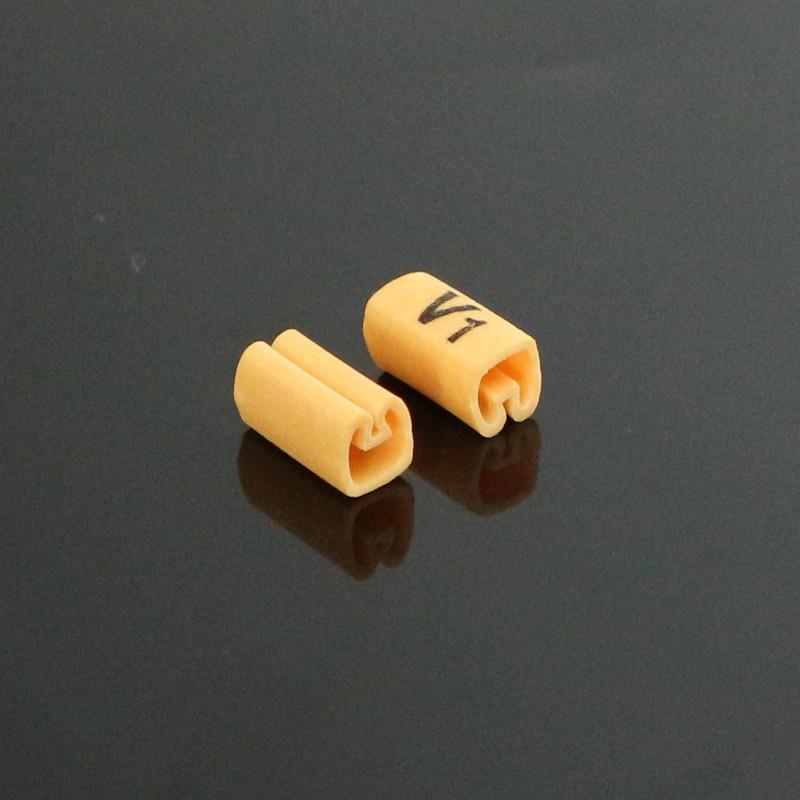数字管标示管套管U1V1W1U2V2W220-50平方电机异型号码管