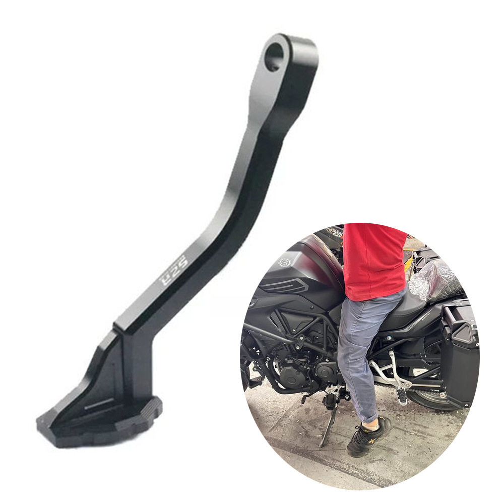 适用贝纳利金鹏502X/TRK702X改装边脚边撑侧支架边架