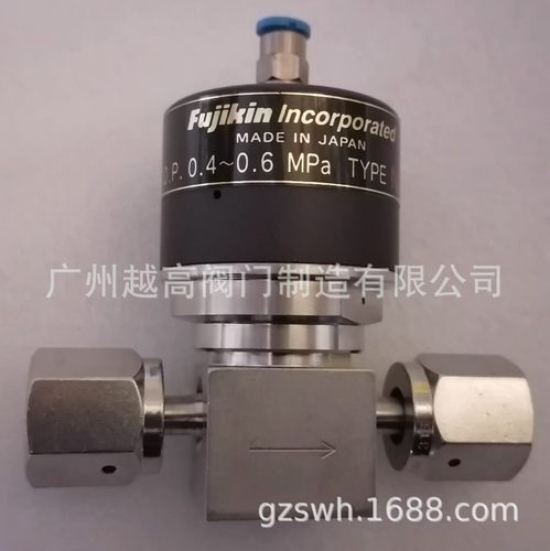 富士金FUJIKIN气动隔膜阀FUSDM调压阀FUSDM手动球阀ROHS 3/8