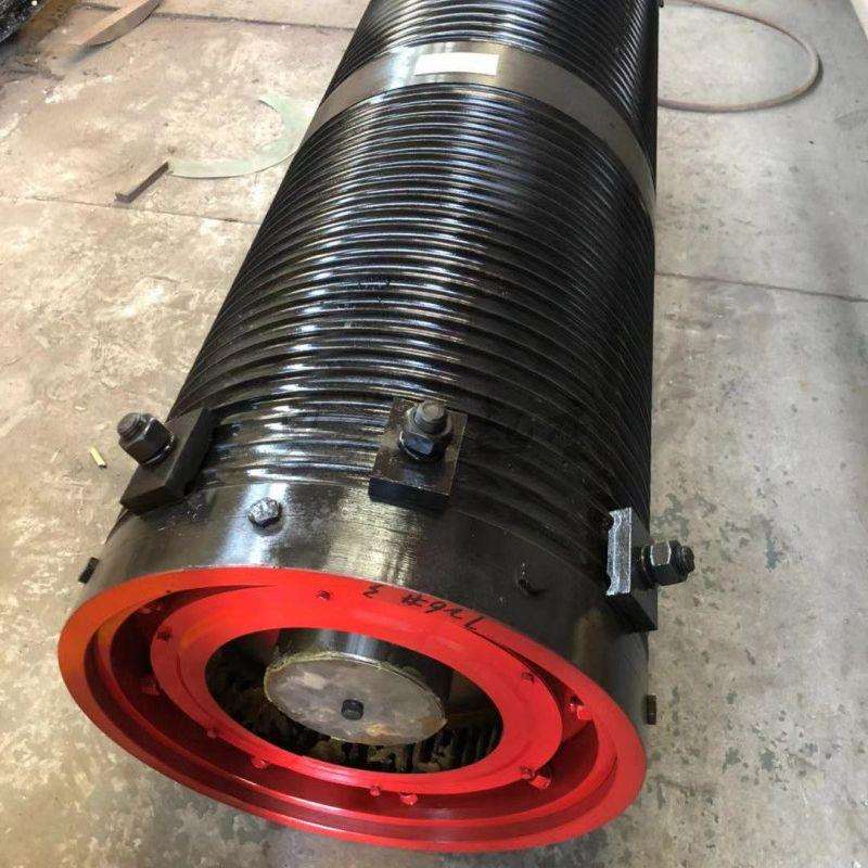 龙门吊起重机卷筒组双梁小车起升开闭抓斗卷筒φ500*3500卷筒