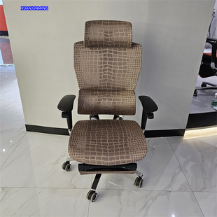 办公椅舒适可躺简约护腰转椅人体工学电脑椅升降带头枕职员椅子