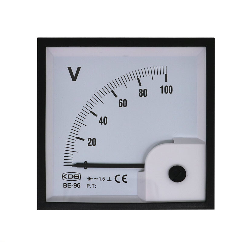KDSI工厂供应指针伏特表BE-96 AC100V整流式 电工仪表