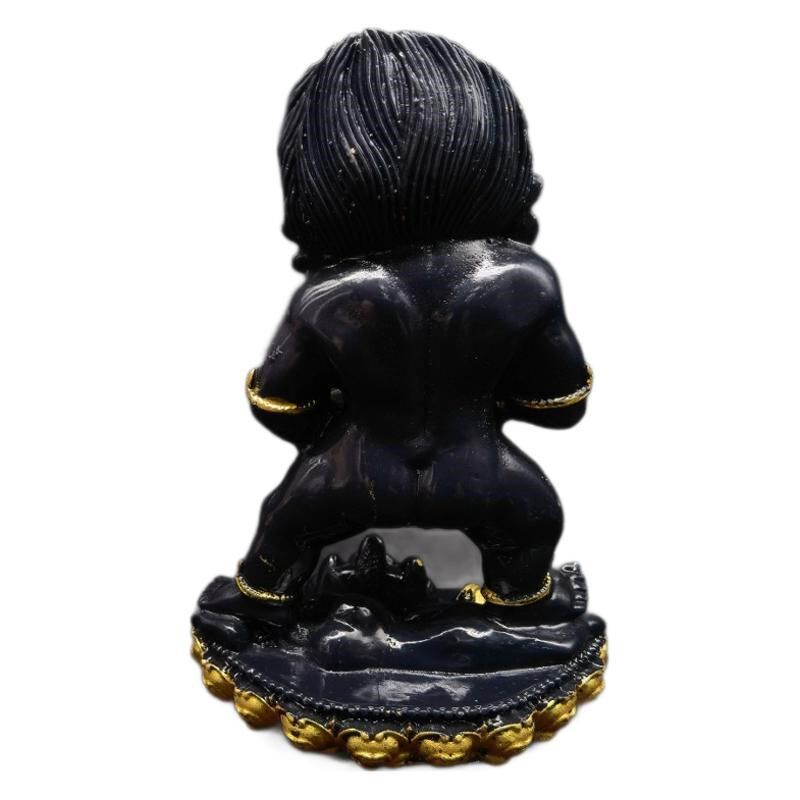 现货速发树脂描金黄财神摆件宅家用装饰品摆件玄关客厅台工艺品