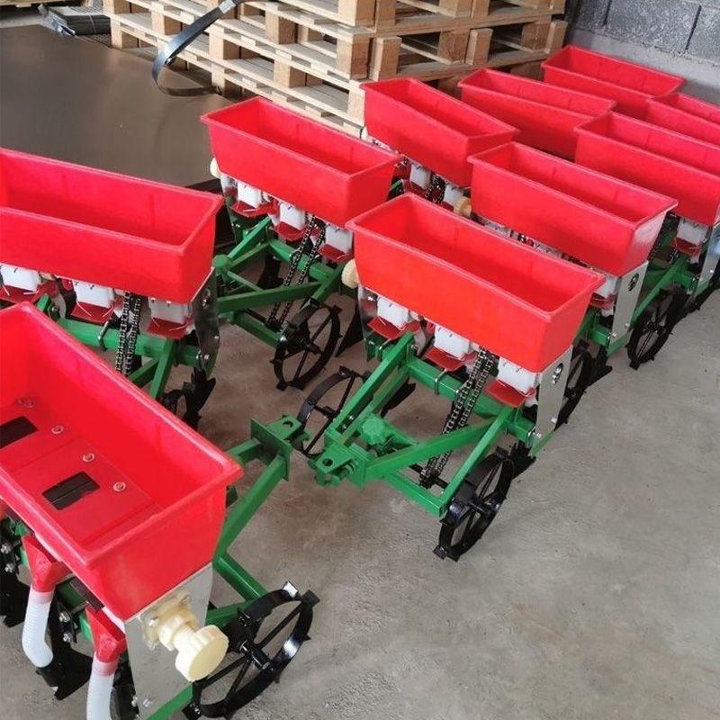 速发机麦播种小 手扶拖拉机微耕两小麦播种机施肥机机行三行四行