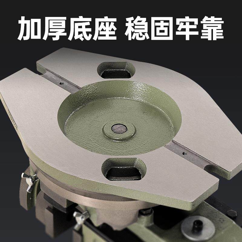 现货密老虎钳平口钳铣床机床工件夹具H角固式斜度老虎钳台钳夹具5
