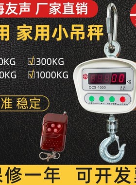 速发度子小吊秤00kg 500kg 1钩00kg吊0秤OCS吊秤吊磅高精电0.