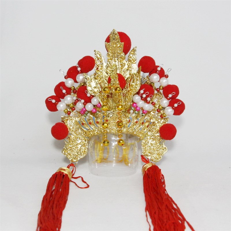 速发金箔精品凤冠凤帽菩音观萨娘娘皇后妈人大妈二夫三妈小姐神明