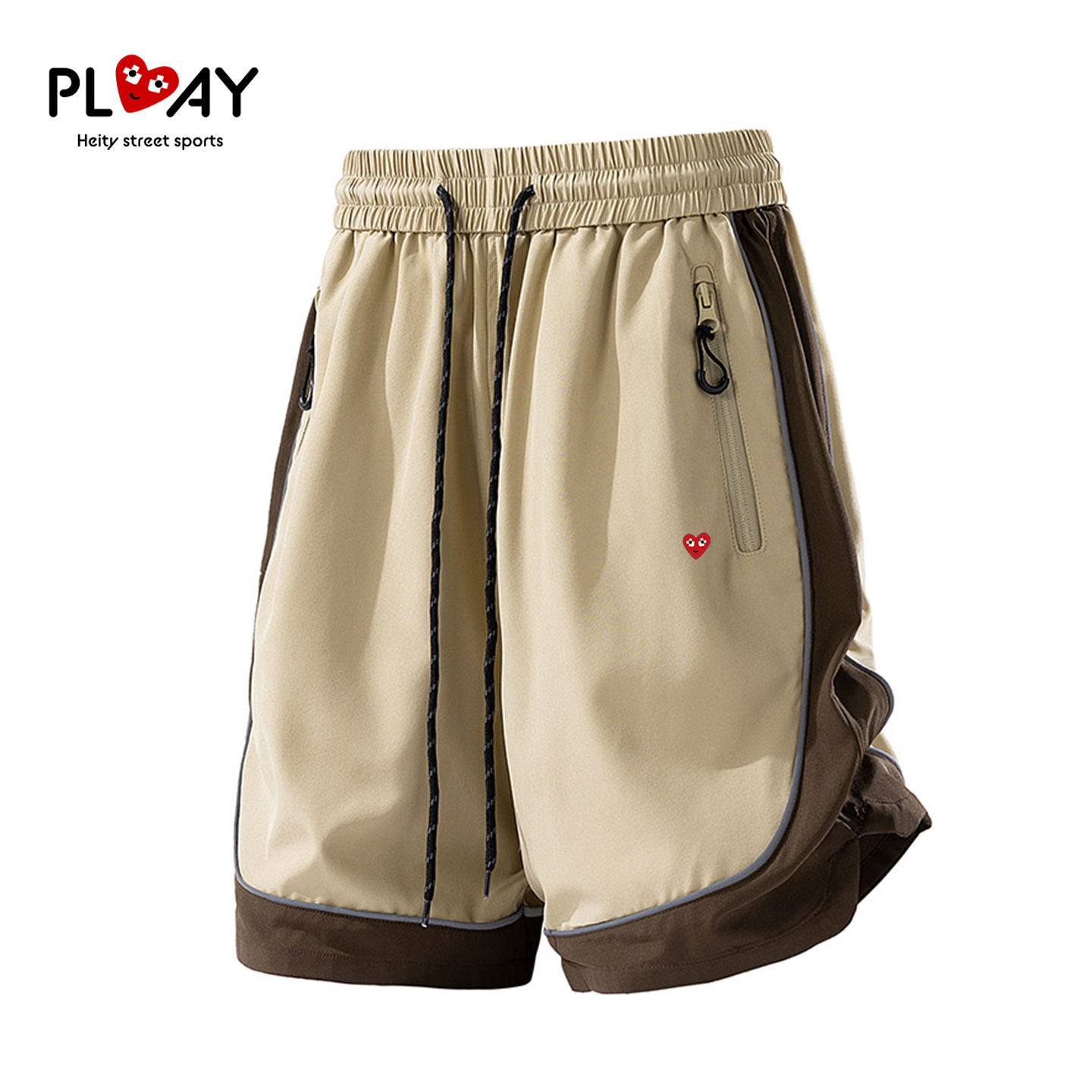 PLAY HEITY 官方短裤夏季新款时尚潮流男女款休闲百搭运动五分裤