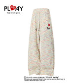 宽松百搭休闲裤 PLAY 刺绣腊肠狗大码 男女同款 HEITY 官方潮牌新款