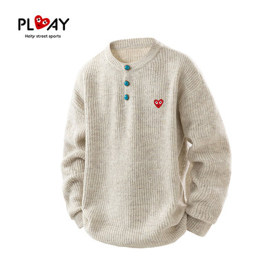 PLAYHEITY秋冬男女休闲针织衫