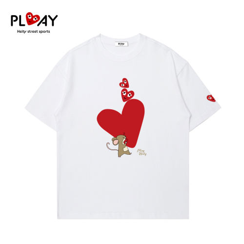 PLAYHEITY夏季情侣款百搭T恤