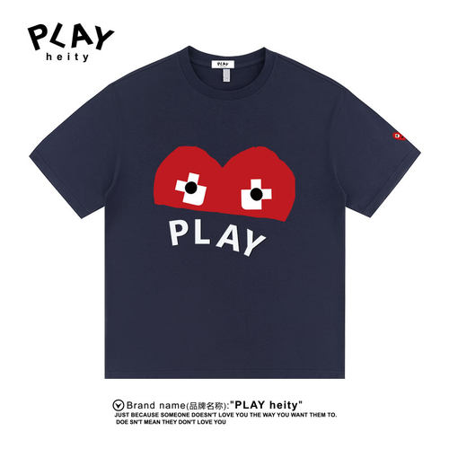 PLAYHEITY夏季男女休闲百搭T恤