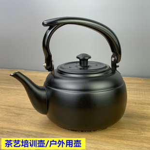 不锈钢古典烧水壶平底功夫茶泡茶壶茶具电磁炉茶艺培训泡茶烧水壶