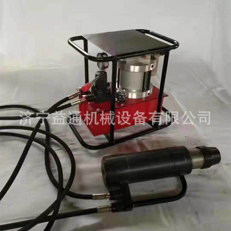 矿用MQ22-300/63拉拔仪锚索张拉铁气动17.8锚索张拉机具千斤顶