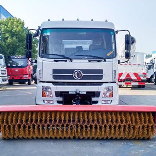 扫雪辊路面清雪设备道路破冰除雪车滚刷式扫雪机