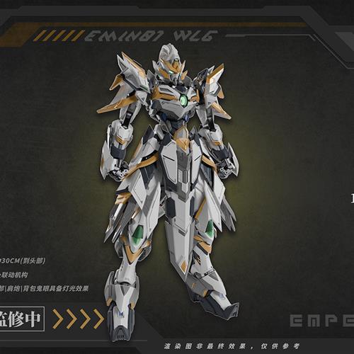 定金  1/72 WARIOR-LG 兰陵王 破阵重装型  可动机甲成品