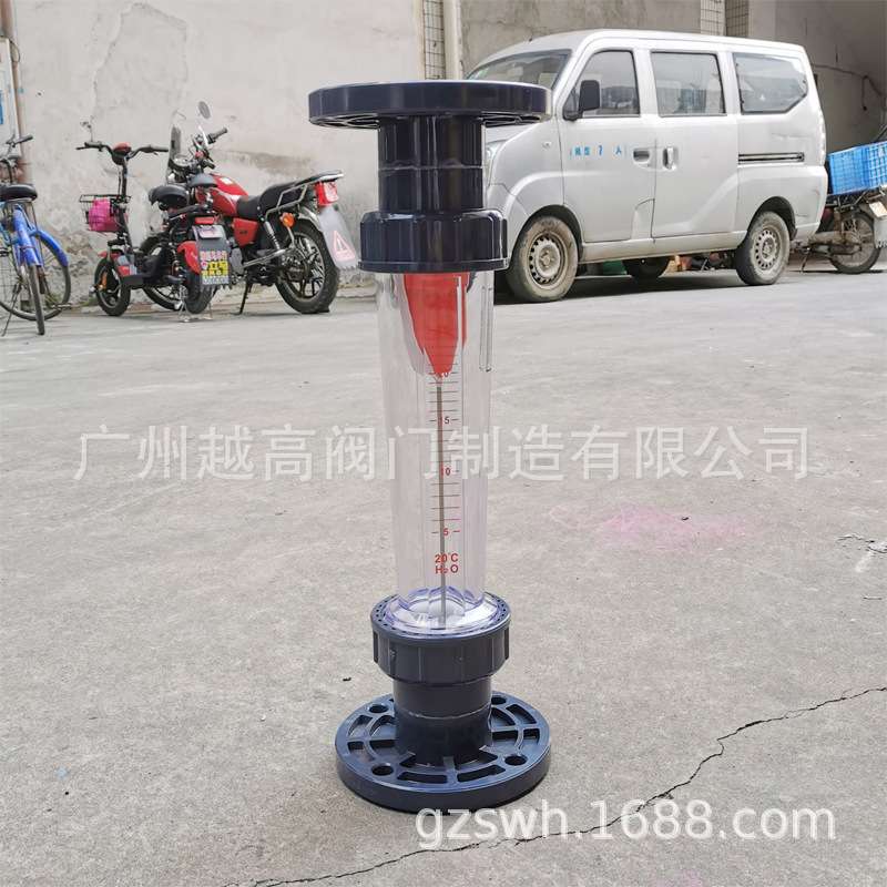 LZS LZB塑管转子法兰式流量计 活套可转动PVC塑料管转子流量计