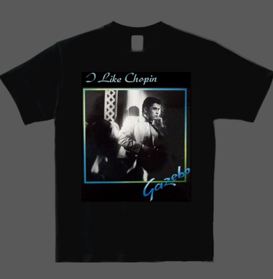 意大利歌手Gazebo t恤shirt Eurobeat Italo Disco