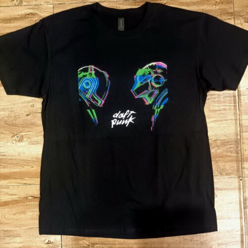 法国电子组合Daft Punk t恤 shirt