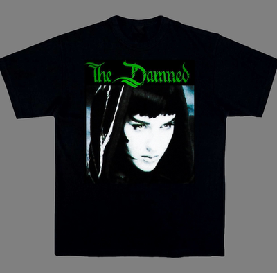 The Damned t恤shirt 朋克黑白记忆乐队人像复古短袖