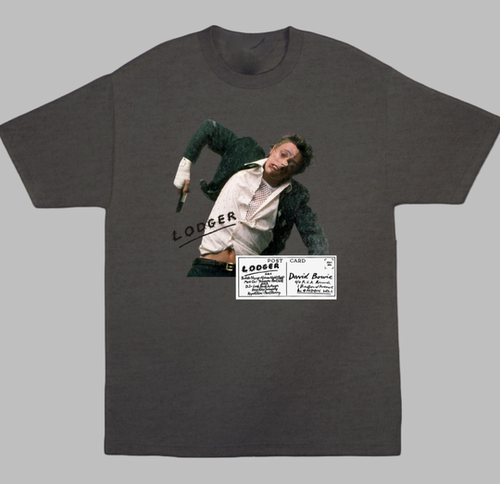 David Bowie lodger t恤shirt 大卫宝儿，柏林三部曲之三lodger