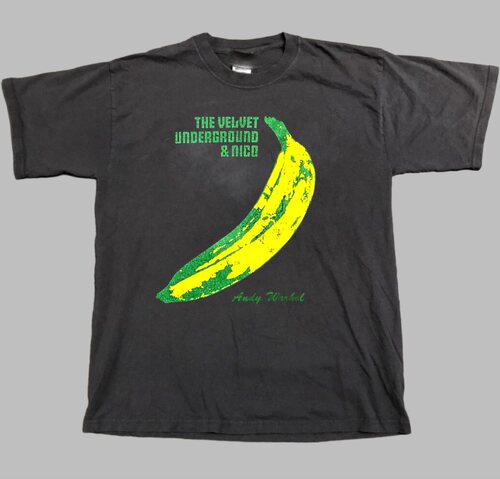 Velvet underground t恤shirt 美国地下丝绒组合