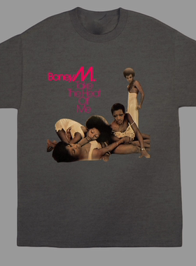 Boney M t恤shirt 迪士科演唱组合波妮埃姆