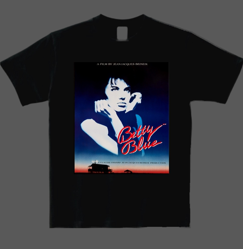 电影巴黎野玫瑰T恤shirt Betty blue Béatrice Dalle