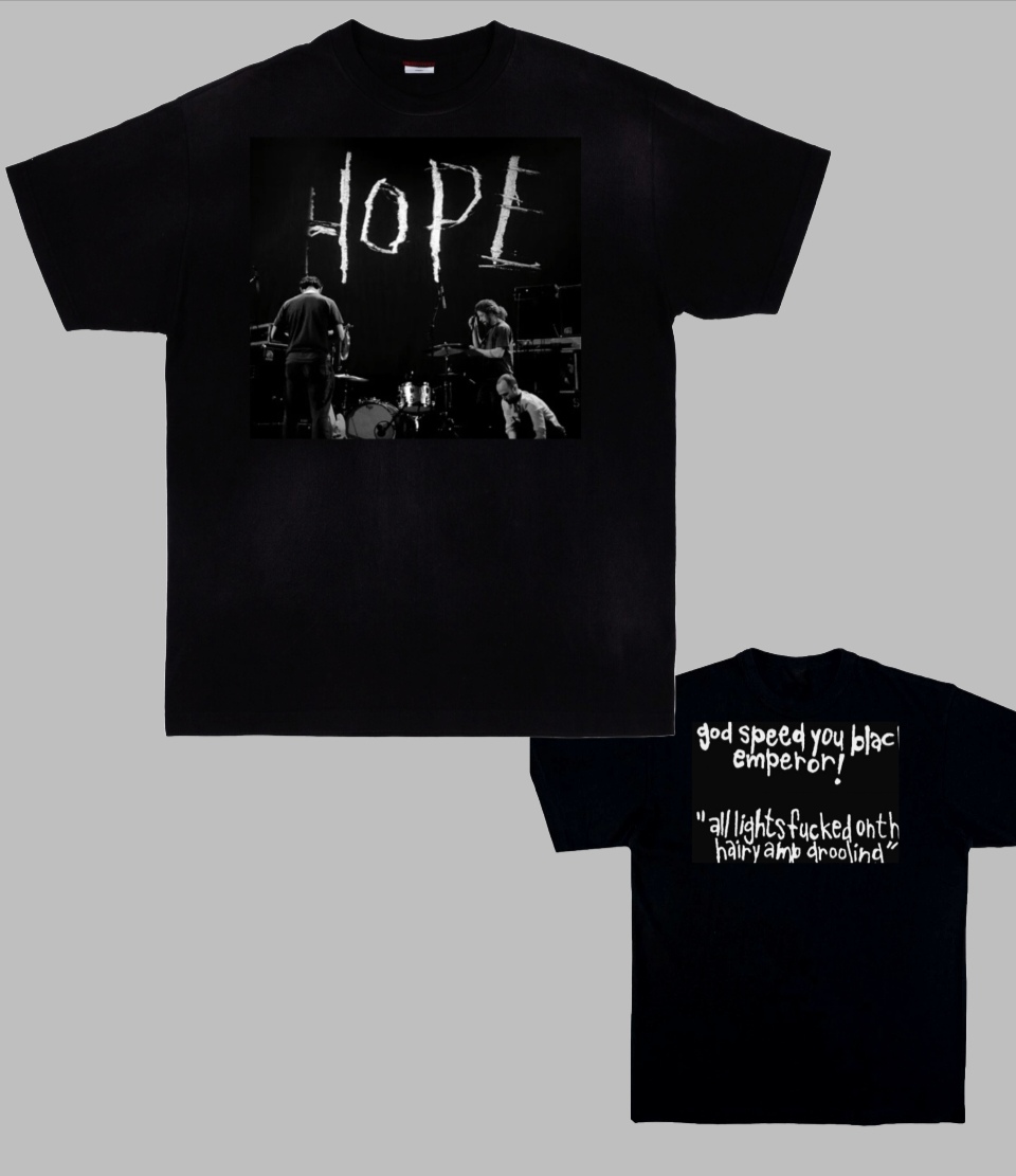 Godspeed You black emperor t恤shirt Tortiose 后朋post rock