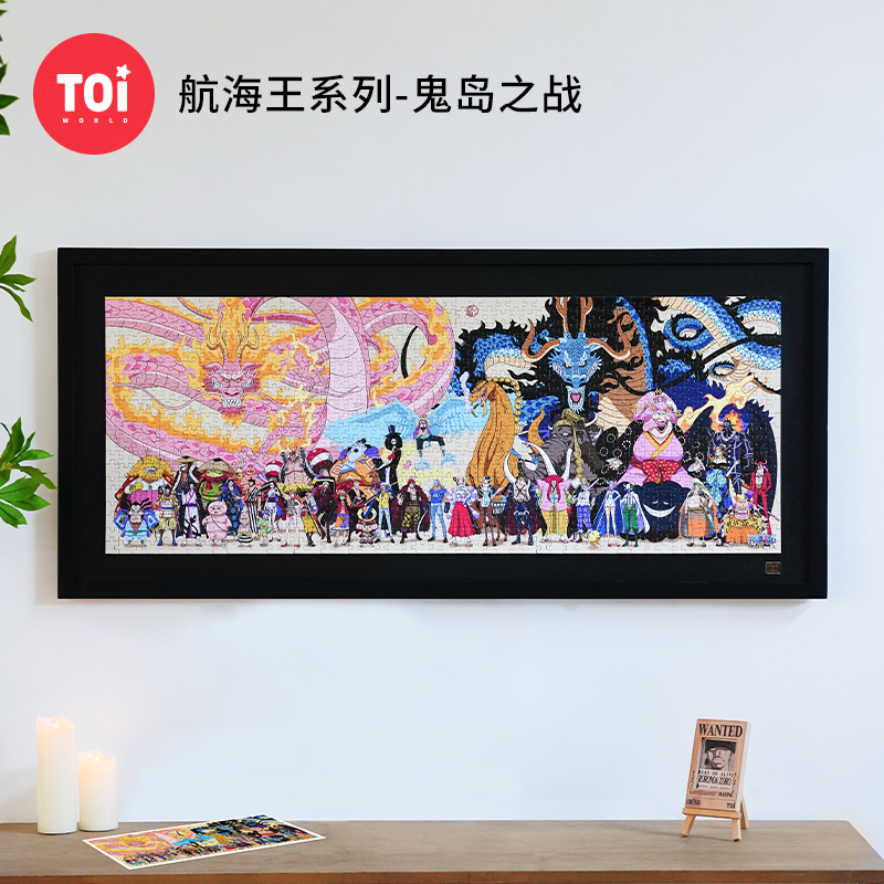 TOI图益航海贼王拼图1000片成人