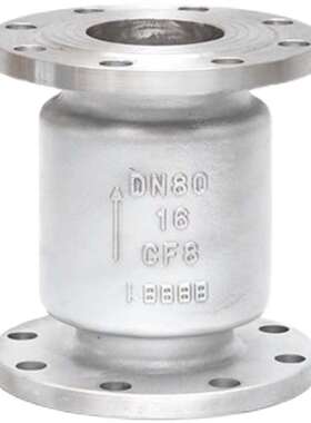 极速H42W-16P不锈钢立式止回阀  304.316材质N单向逆止阀DN25-DN2