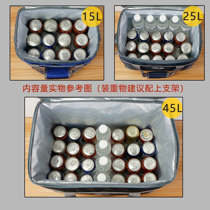 极速加厚保温包大号户外铝箔保温袋手提K饭盒送餐外卖箱防水冷藏