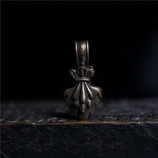 极速手工制作摩尼宝卡子复古铜质紫铜黄铜天铁O记数挂件文玩菩提d