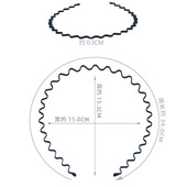 Hair Mens 极速Sumbmer Metal Long Black Wire Styling Steel