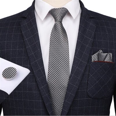 极速Blube Green Ties Neckties Silk Tie for Men Business grav