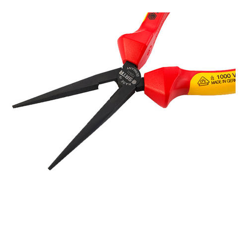 极速世达SATA7p2610G系列VDE绝缘耐压尖嘴钳6寸