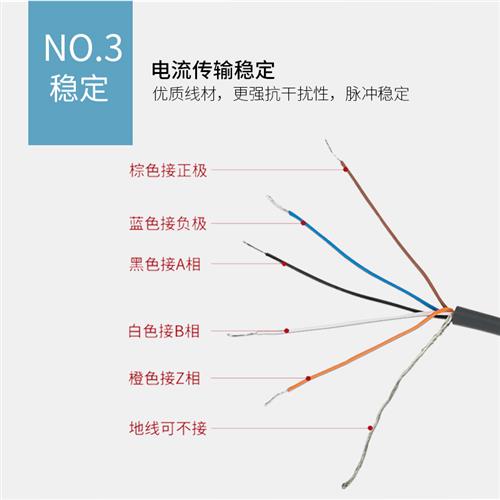 极速增量型宜科旋转编码器 EB50B8-L4AR-1000 EB50B8T-L4AR-1000
