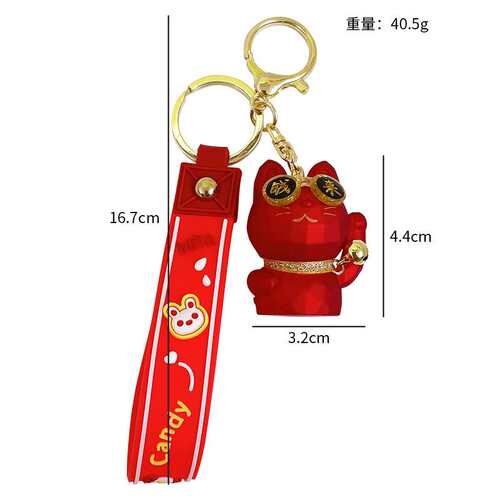 新品Happy New Year matte luwcky  key chn  exquisite lucky  p