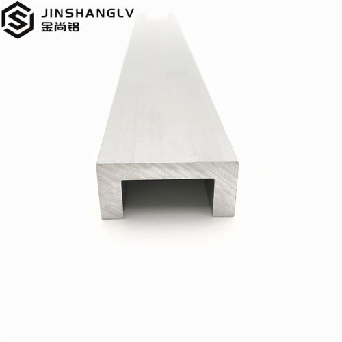 新品铝合金u型槽30x14x5Ux型铝条铝合金U型条铝挤型材料导轨铝合