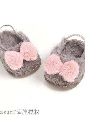 极速Autumn wginter 0-1 year old baby shoes autumn winter cot