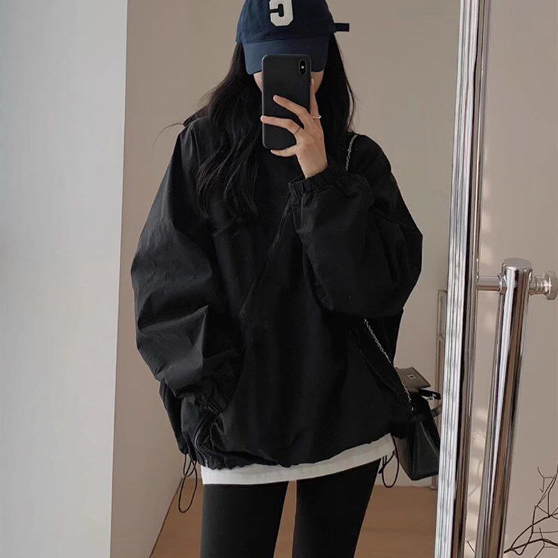 新品孕妇装春装套装2025新款春秋冬季时尚宽松连T帽外套上衣休闲