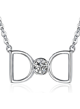 极速MM韩版新款热卖时尚气v质镶锆石超闪女生项链配套耳饰生日情