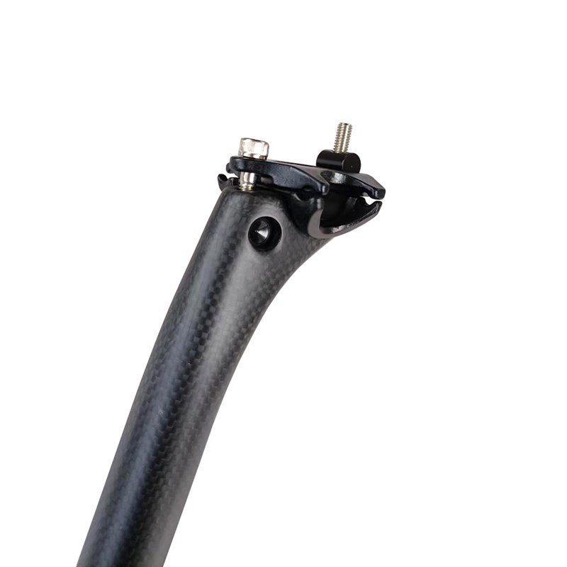 极速全碳纤维一i体成型山地公路自行车配件坐管坐杆座管后飘3K纹1