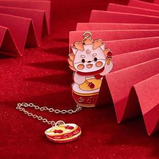 极速2025新年龙年书签金属中国风创意学生N礼品精美文艺文创纪念