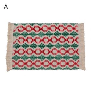 Style 极速Handmade BohoD Placemat Boho Woven